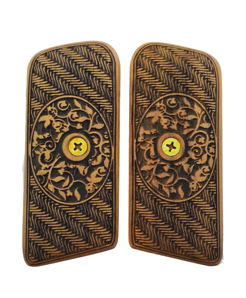 Ornate Swirl & Medallion, Handcrafted