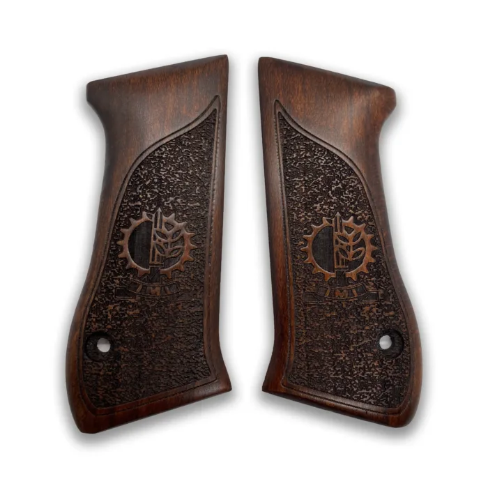 Custom Fit, Enhanced Precision, Timeless Style - Jericho 941 Walnut Grips