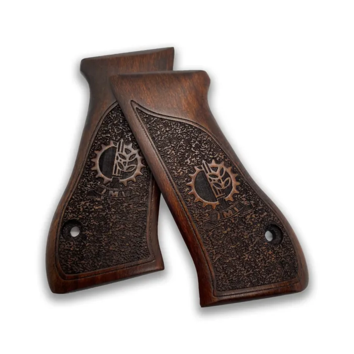 Jericho 941 Walnut Grips - Custom Fit, Enhanced Precision, Timeless Style - Image 4