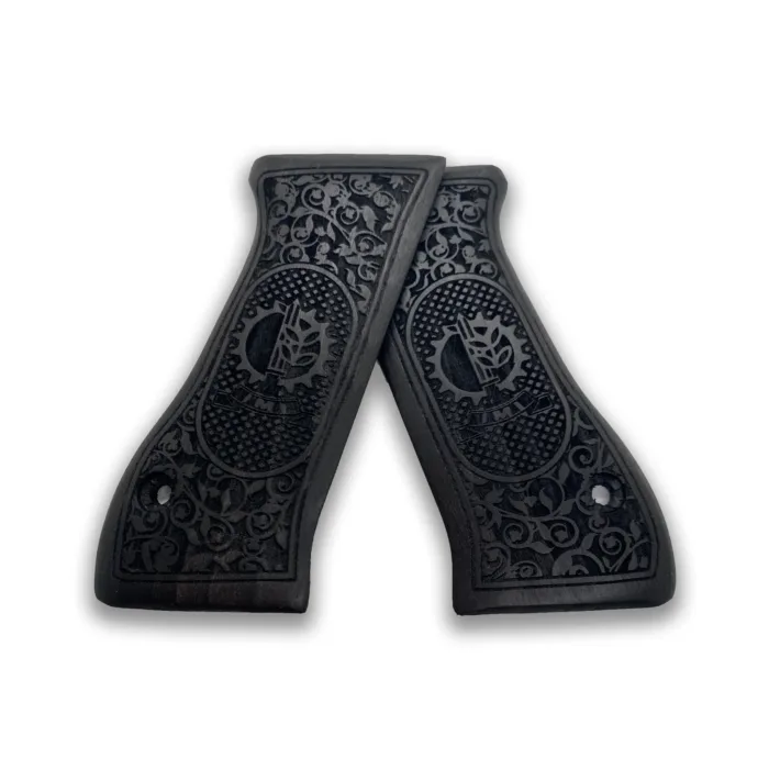 Jericho 941 Walnut Grips - Custom Fit, Precision Control, Timeless Style - Image 4