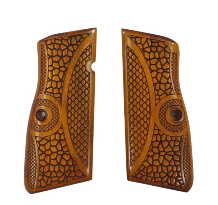 Snakeskin Texture And Bullseye Motif