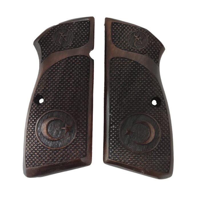 Celestial Night &Amp;Amp; Diamond Texture Beechwood - Browning Hi-Power Grips