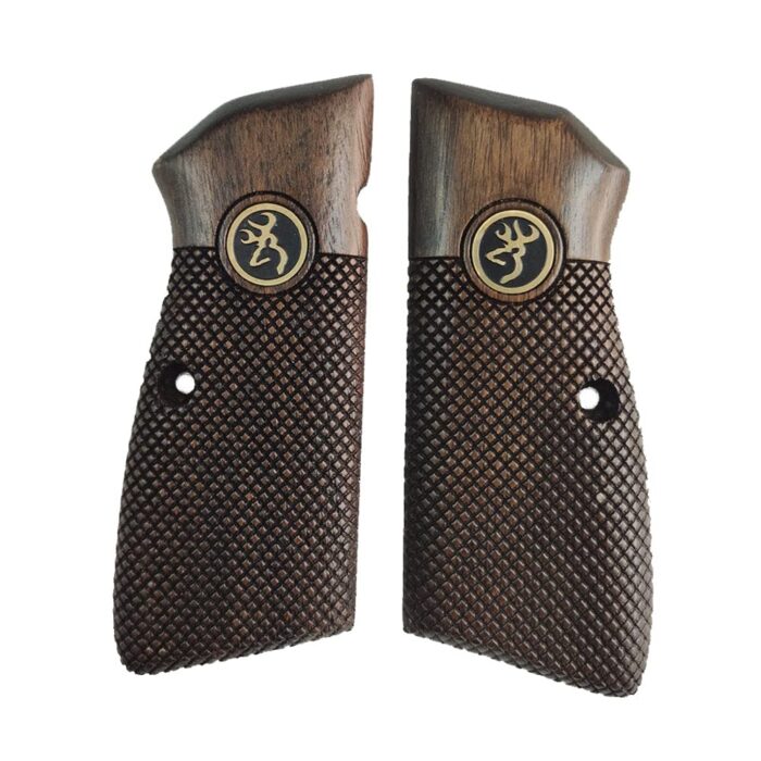 Stag Emblem And Diamond Plate Texture