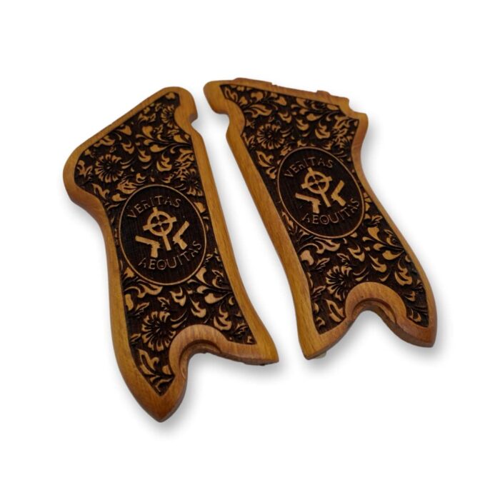 Veritas Aequitas Inscription And Floral Scrollwork : Bring Classic Beauty To Your Luger P08 - Image 4