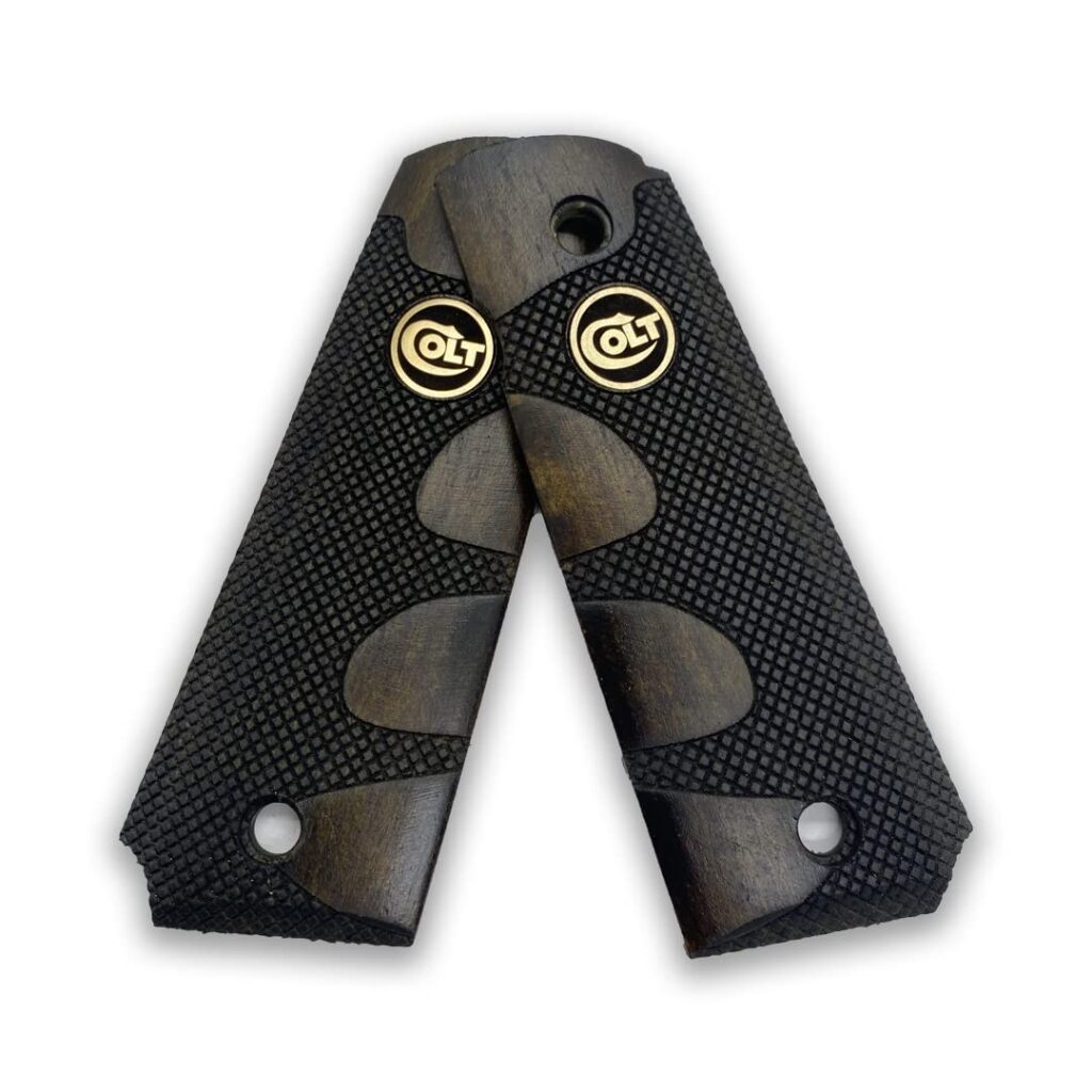 1911 Classic Floral & Diamond Textured Grips with Ambi Safety Cut