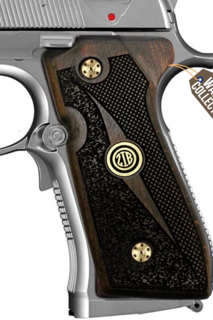Dual Texture Dynamics Beechwood Grips for Beretta 92