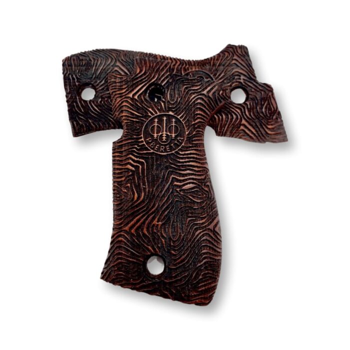 Vortice Beechwood Grips For Beretta F-81 - Image 3