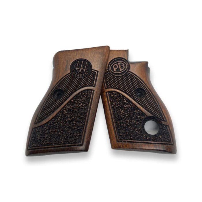 Duetto Beechwood Grips For Beretta 70/70S/71 : Enhance Your Firearm'S Beauty - Image 2