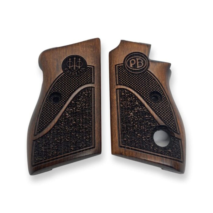Duetto Beechwood Grips For Beretta 70/70S/71 : Enhance Your Firearm'S Beauty