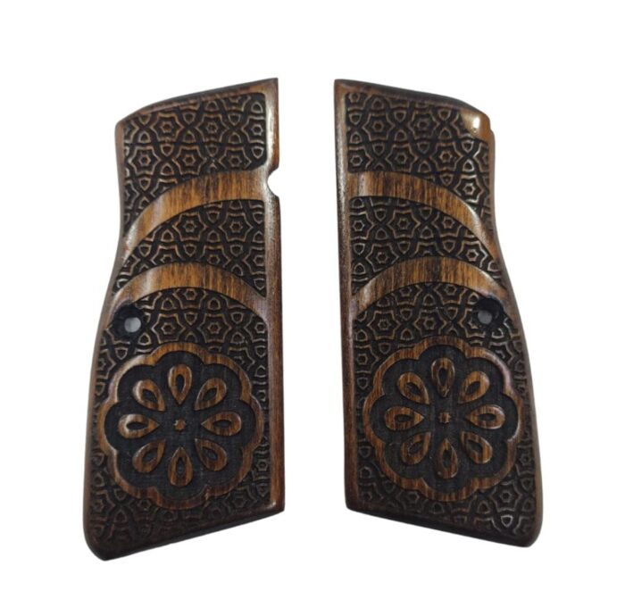 Floral Star And Hexagon Lattice