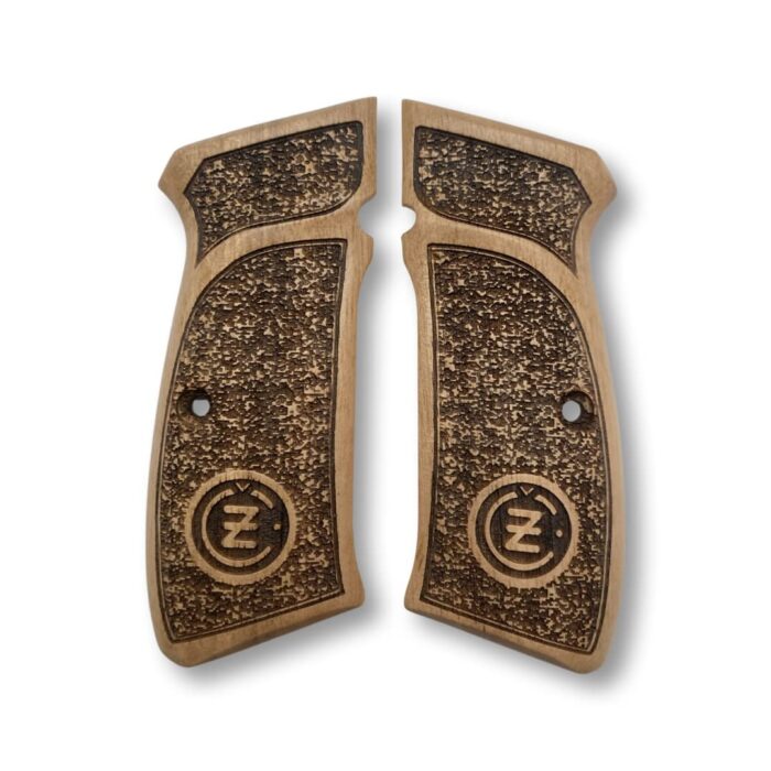 Medallion Grip For Cz 75/85 – Ultimate Beechwood Beauty