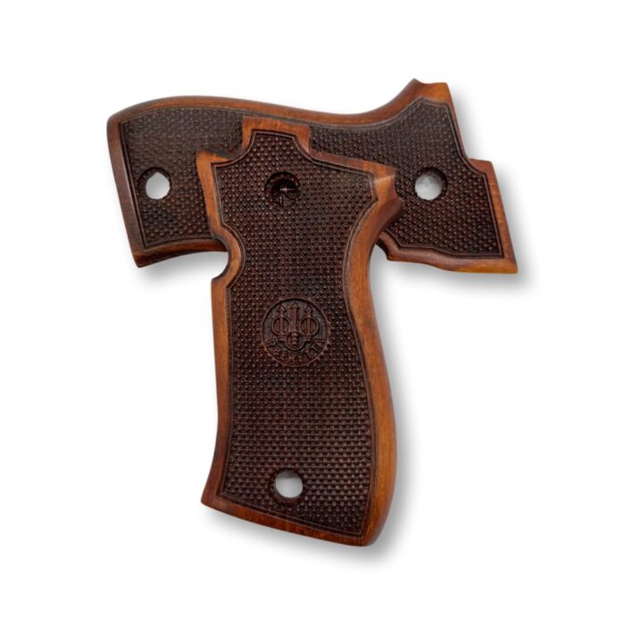 61In-Chvcal Beech Wood Pistol Grip For Beretta F 81 - Image 4