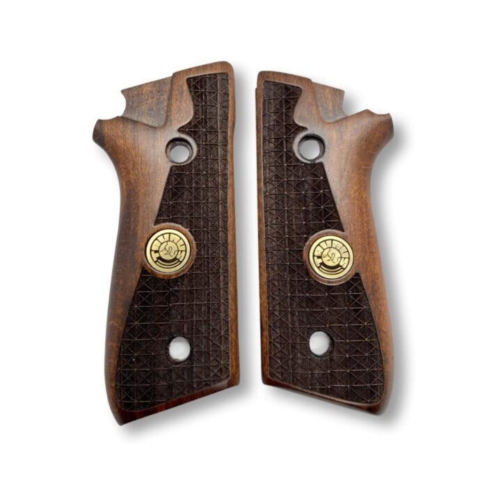 Checkered Pattern With Emblem