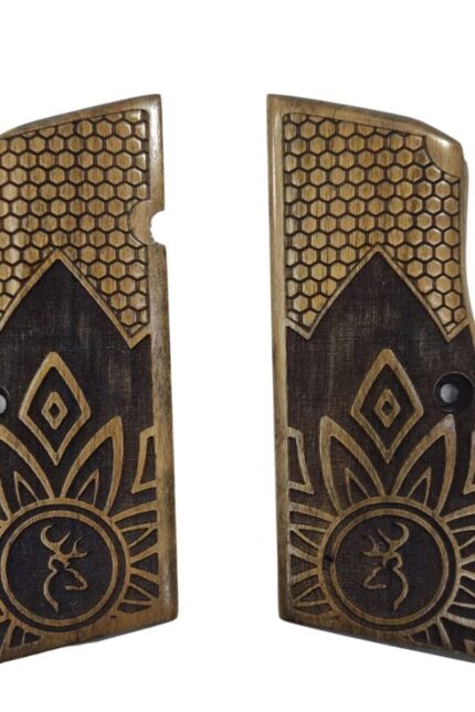 Beechwood Grips with Honeycomb