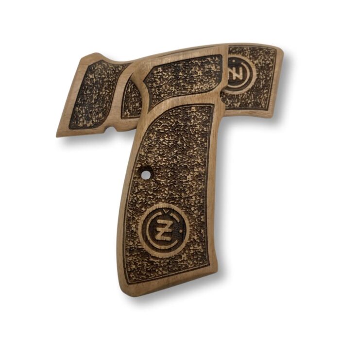 Medallion Grip For Cz 75/85 – Ultimate Beechwood Beauty - Image 4