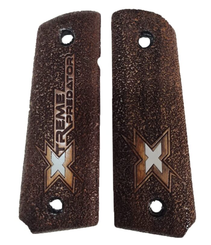 Colt 1911 Pistol Grip : Superior Handmade Walnut Elegance