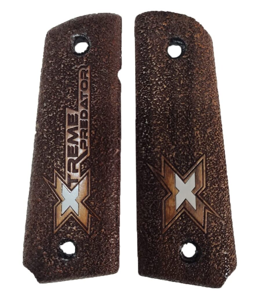 Colt 1911 Pistol Grip : Superior Handmade Walnut Elegance