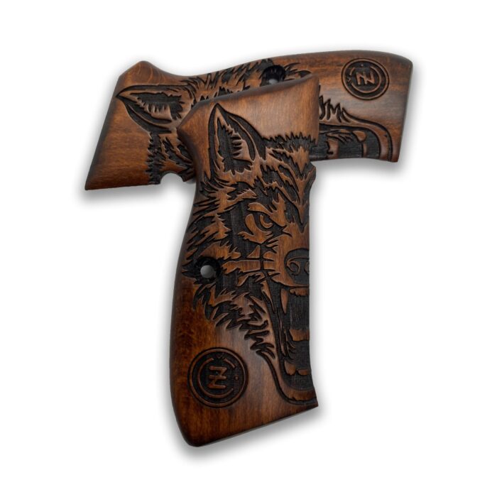Wolf Spirit Wooden Grip : Transform Your 1911 With Excellence - Image 3