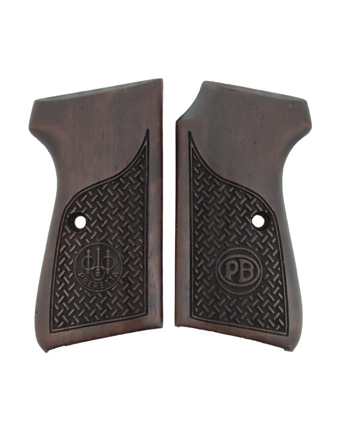 Chevron Beechwood Grips For Beretta 51/52 : Unleash Superior Control And Style