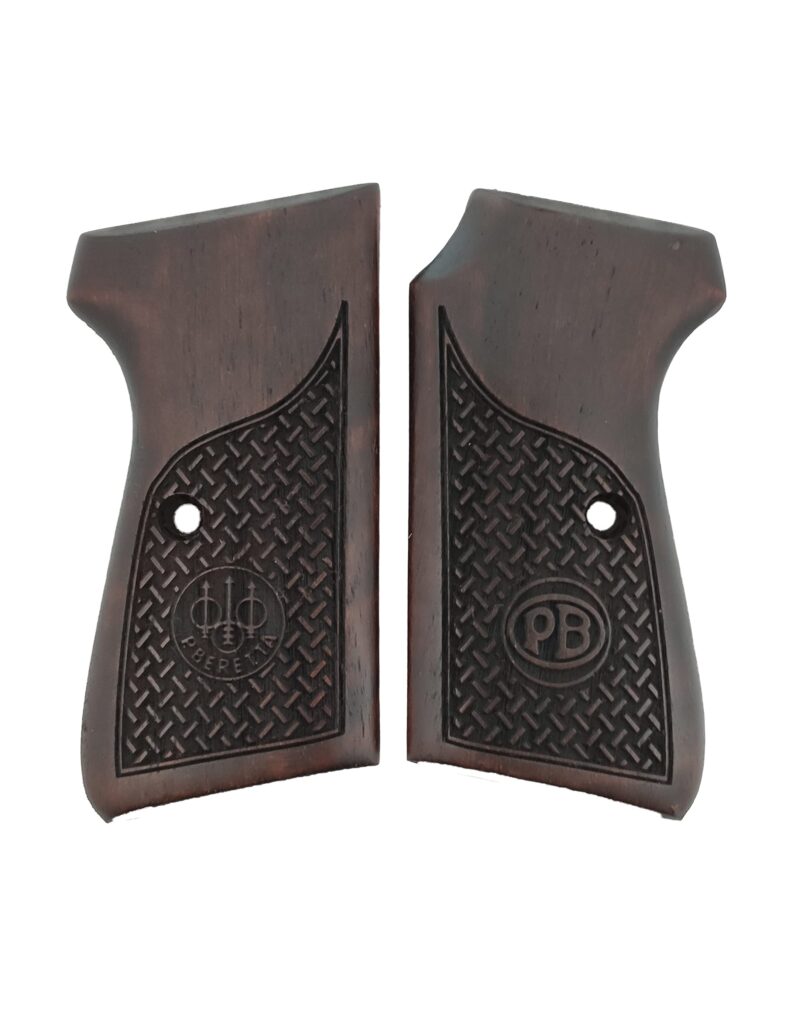 Chevron Beechwood Grips for Beretta 51/52 : Unleash Superior Control and Style