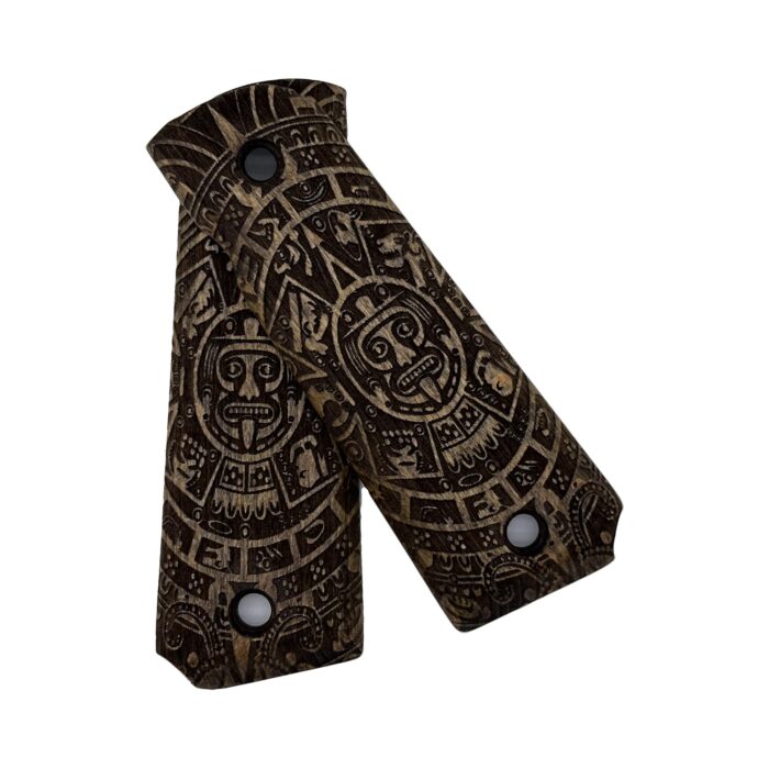 Ambi Safety Cut For 1911 Full Size (Rusty Walnut)