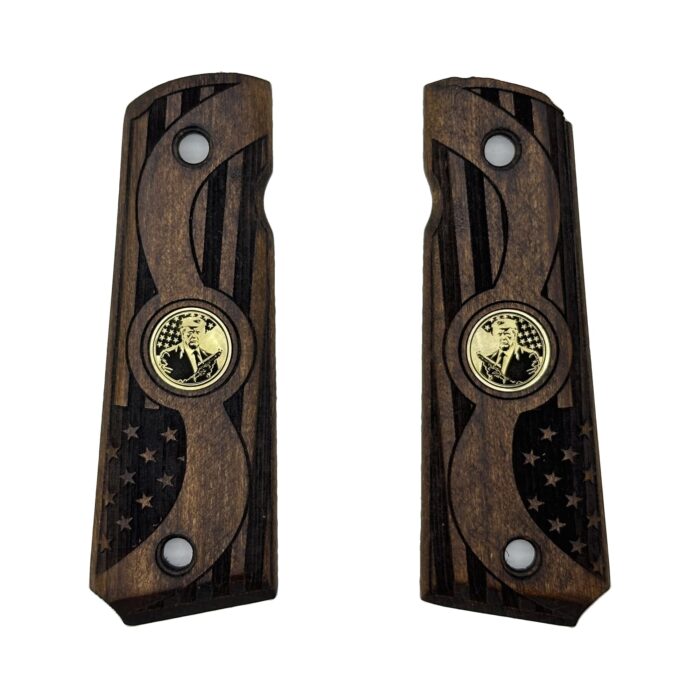 Stars And Stripes Edition - Beech Wood 1911 Grips