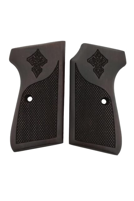 Reticulum Beechwood Grips : Elevate Your Beretta 51/52 to New Heights of Style
