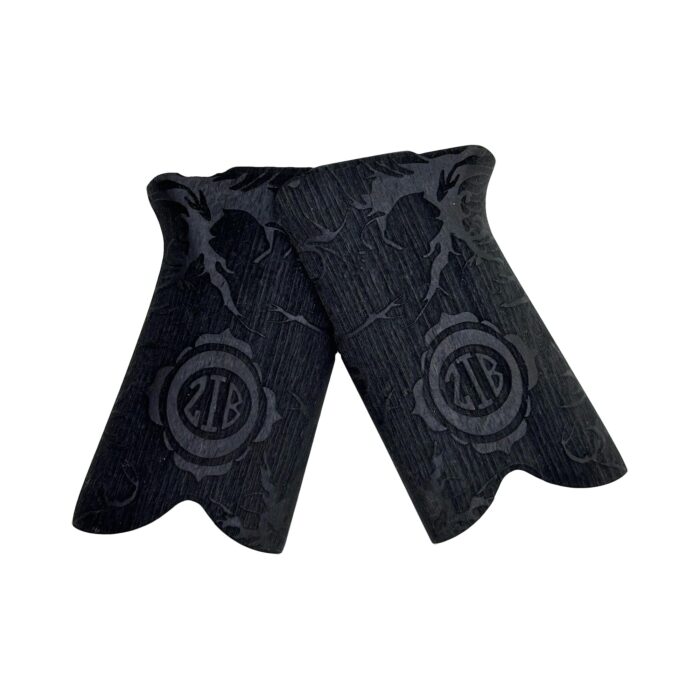 P91 Wooden Pistol Grip Handmade (Elegance Black)