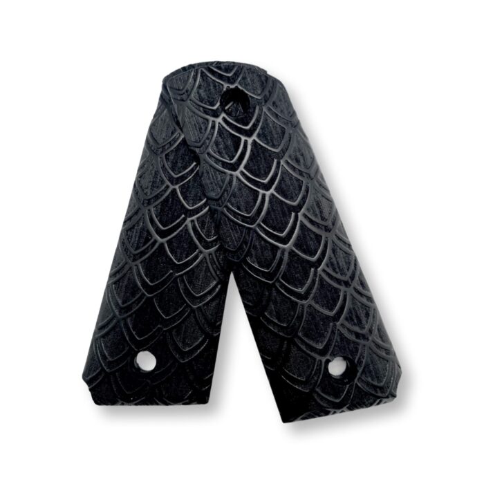 Dragon Scale Pattern - 1911 Pistol Grip With Superior Craftsmanship - Image 2