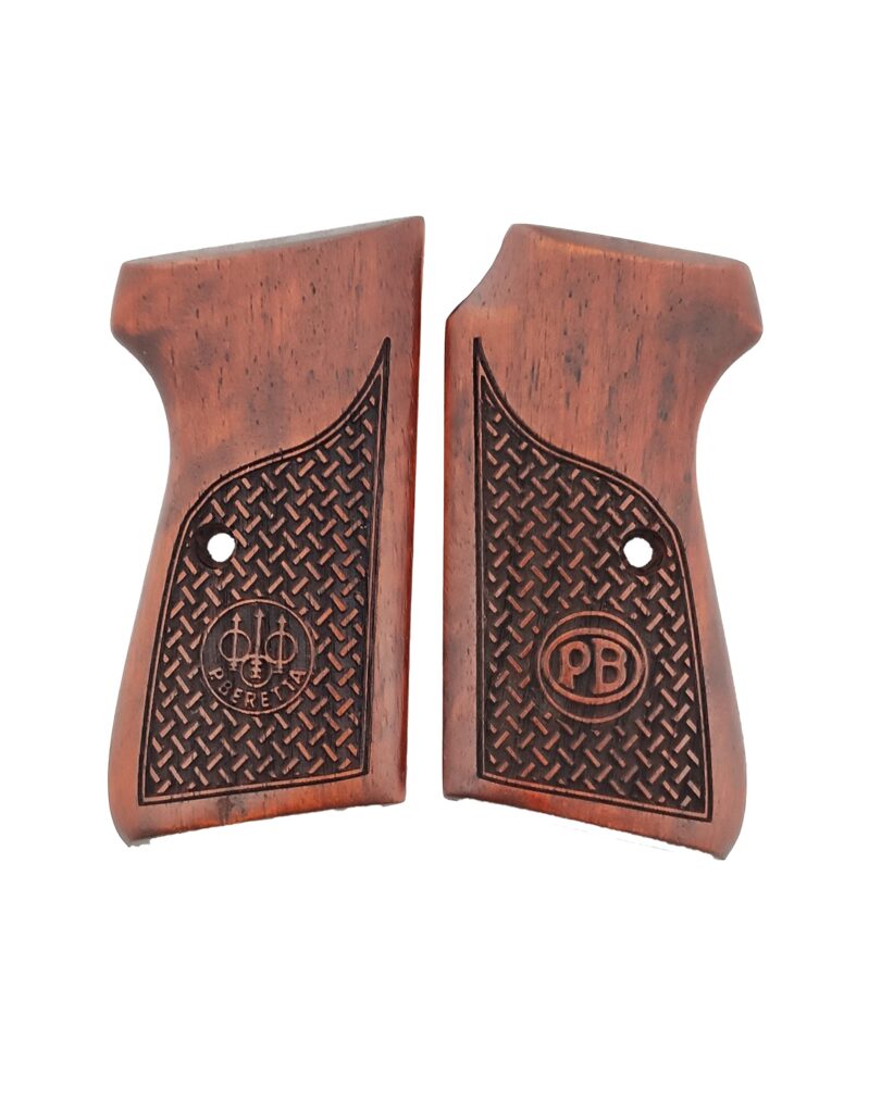 Diamondweave Beechwood Grips for Beretta 51/52 : Perfect Fusion of Beauty and Functionality