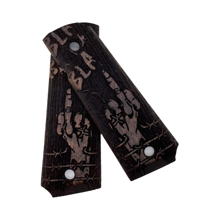 Ambi Safety Cut For 1911 Full Size (Walnut)