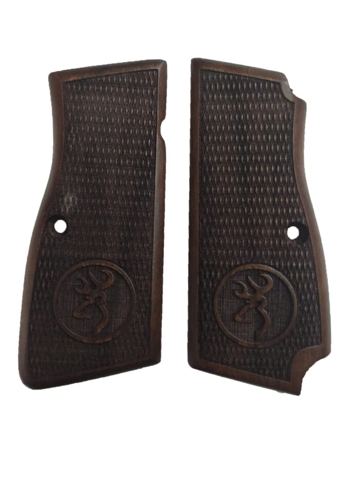 Diamond Plate And Staghead Beechwood Grip : Unleash Superior Style And Performanc