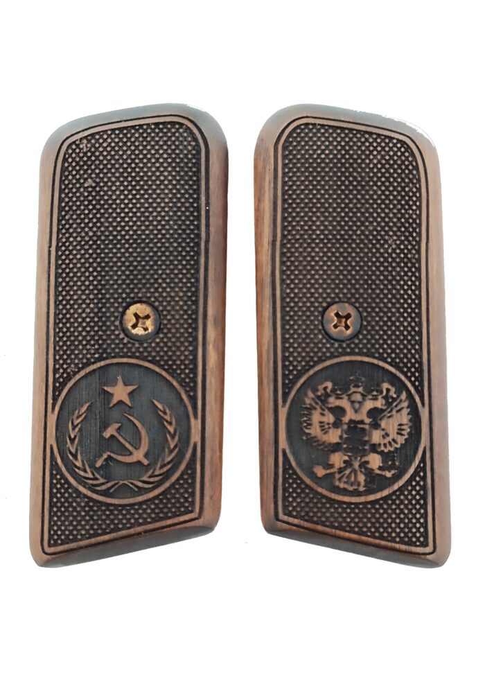 Tokarev Tt-33 Grips: Soviet/Russian Emblems, Historic Upgrade