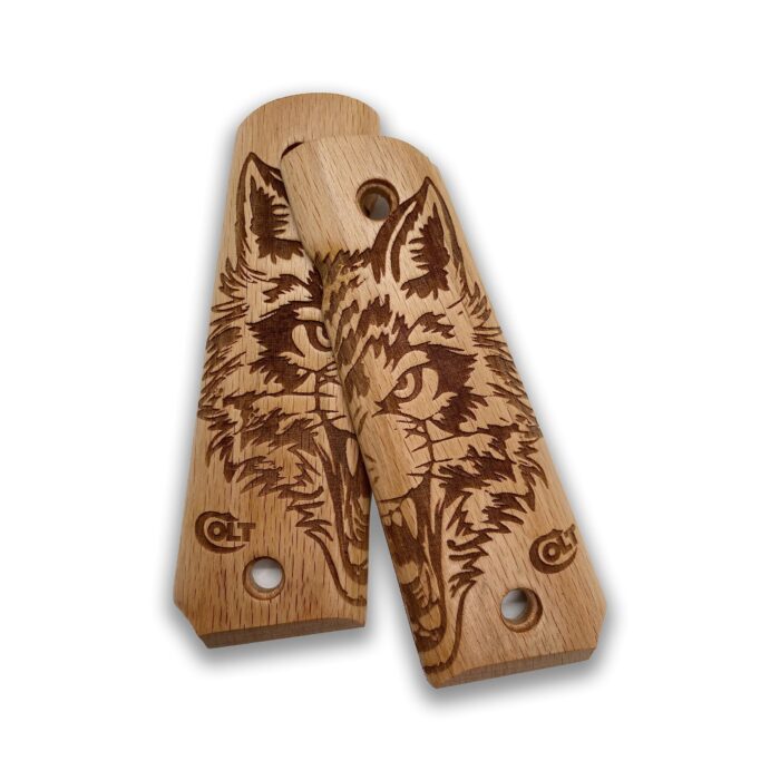 Full Size 1911 (Government/Commander) Walnut Pistol Grip Handmade From Walnut Wood Ars.36