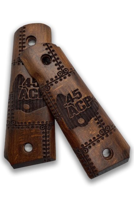 Full Size 1911 (Government/Commander) Walnut Pistol Grip Handmade from Walnut Wood Ars.23