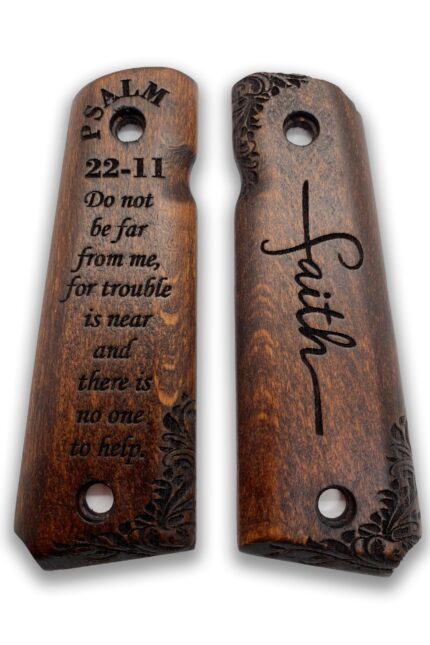 Handcrafted Beech Wood 1911 Grips