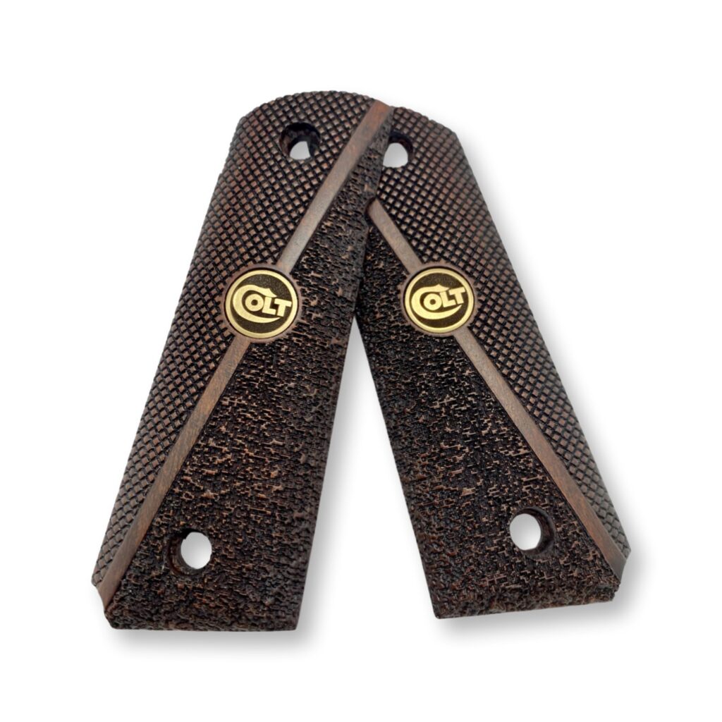 Full Size 1911 (Government/Commander) Walnut Pistol Grip Handmade from Walnut Wood Ars.37