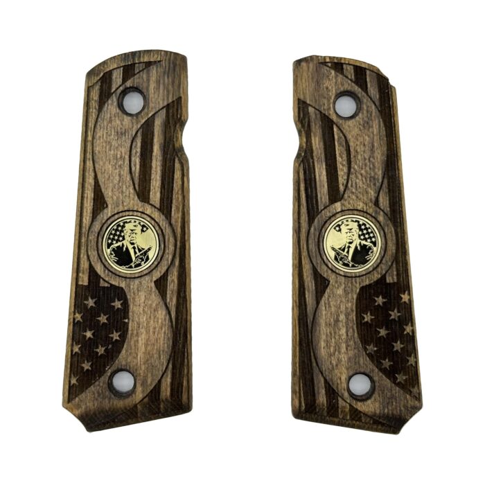 American Patriot Edition - Beech Wood 1911 Grips