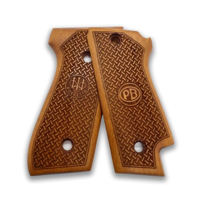 Classic Herringbone Grip For Beretta 92S Rare : Elegance Meets Precision - Image 4