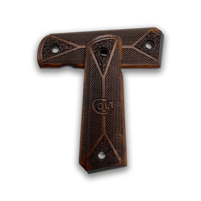 Hexagon And Pebble Grip For 1911 : Superior Craftsmanship And Style - Image 3