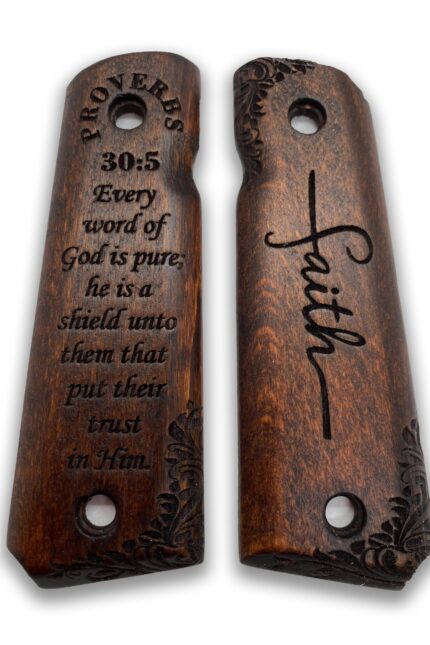 Beech Wood Grips for 1911