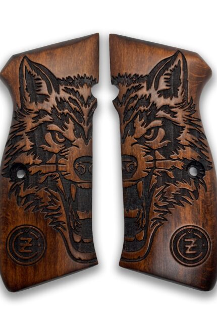 Wolf Spirit Wooden Grip: Transform Your 1911 with Excellence
