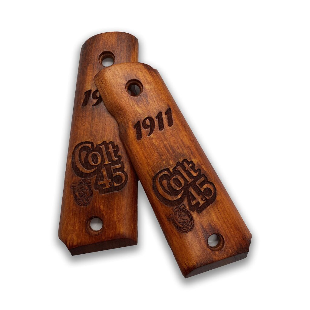 Full Size 1911 (Government/Commander) Walnut Pistol Grip Handmade from Walnut Wood Ars.33
