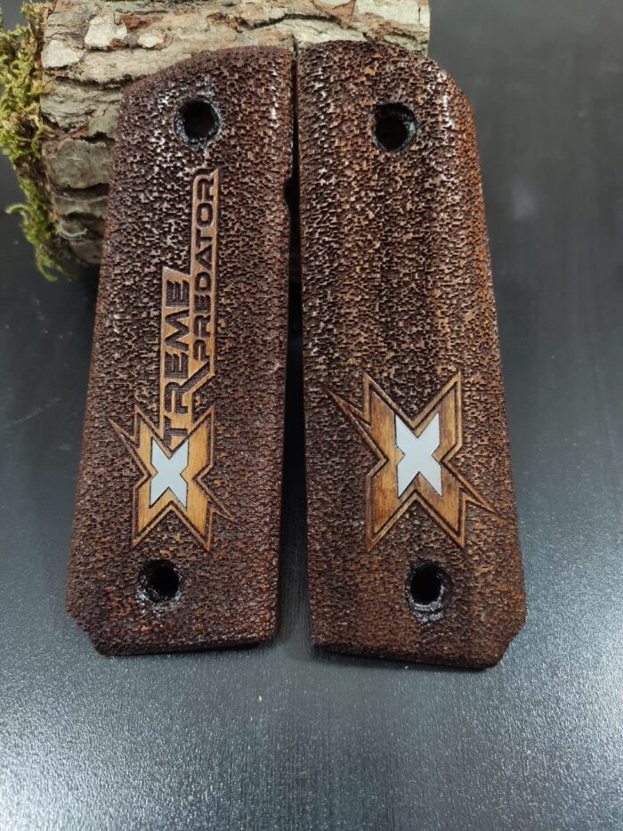 Colt 1911 Pistol Grip :  Superior Handmade Walnut Elegance - Image 2