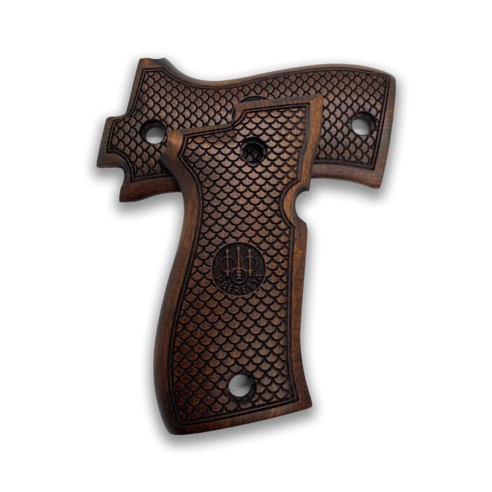 Classic Scales Beechwood Grips For Beretta 51/52 : Perfect Blend Of Functionality And Aesthetics - Image 3