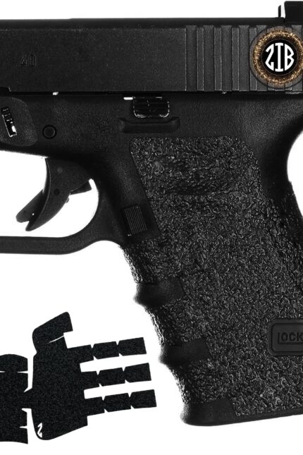 Secure Hold with Stippled Texture for Enhanced Pistol Control