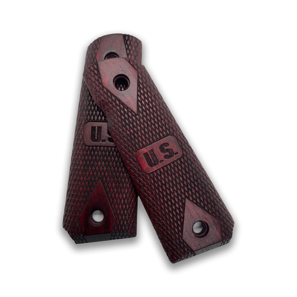 Full Size 1911 (Government/Commander) Walnut Pistol Grip Handmade from Walnut Wood Ars.19