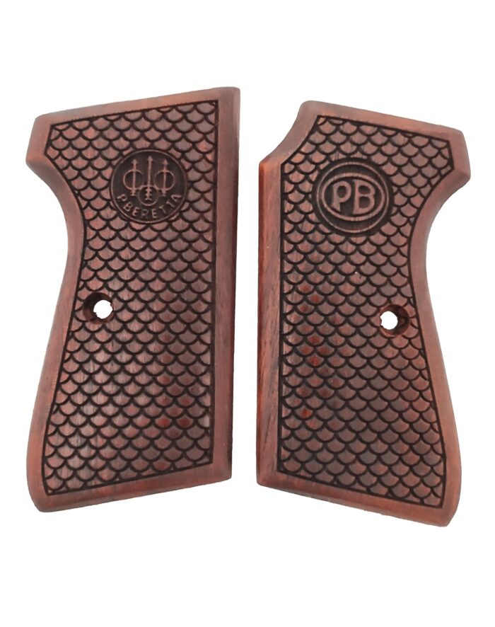 Dragonskin Beechwood Grips For Beretta 51/52 : Perfect Blend Of Elegance And Performance