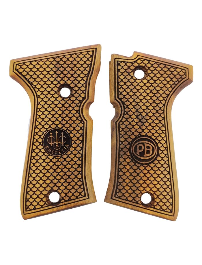 Fish Scale &Amp;Amp; Monogram Pattern For Beretta Compact