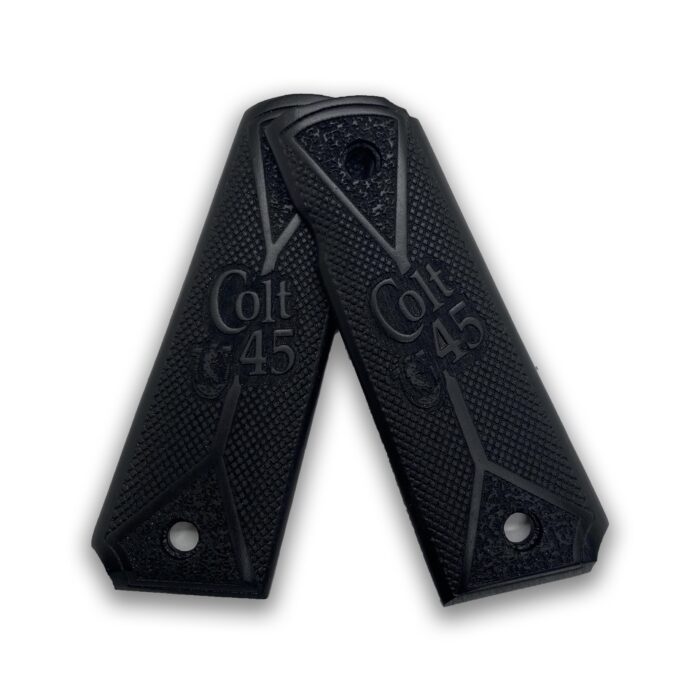 1911 Diamondwood Colt Grips With Textured Finish - Image 4